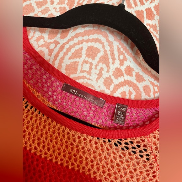 525 America crochet top sz XL - Picture 2 of 4